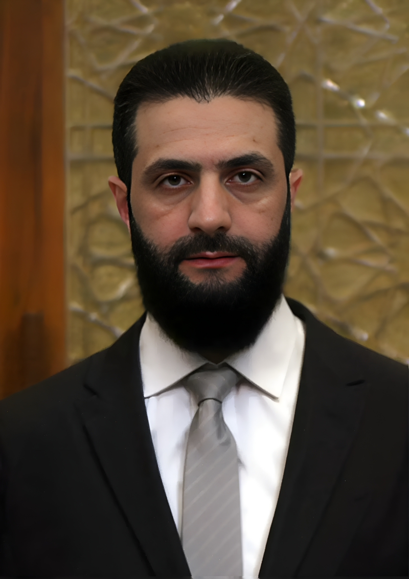 Ahmed Al-Sharaa/Abu Mohammad Al-Jolani portrait
