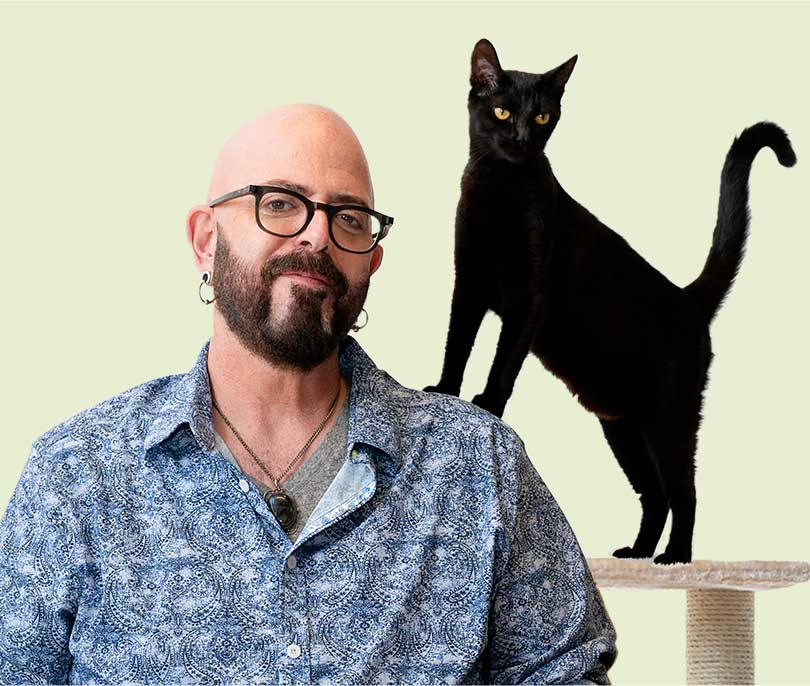 Jackson Galaxy (Richard Kirschner) portrait