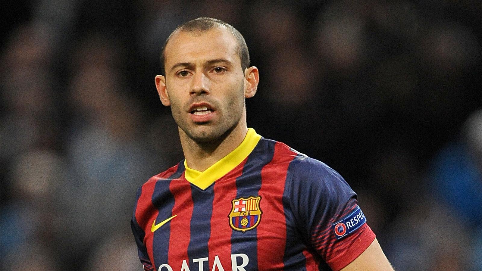 Javier Mascherano portrait
