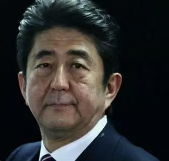 Shinzo Abe portrait