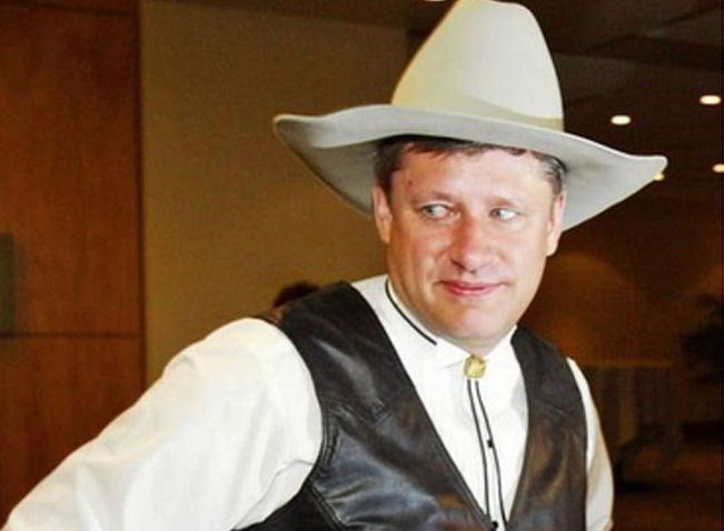 Stephen Harper portrait