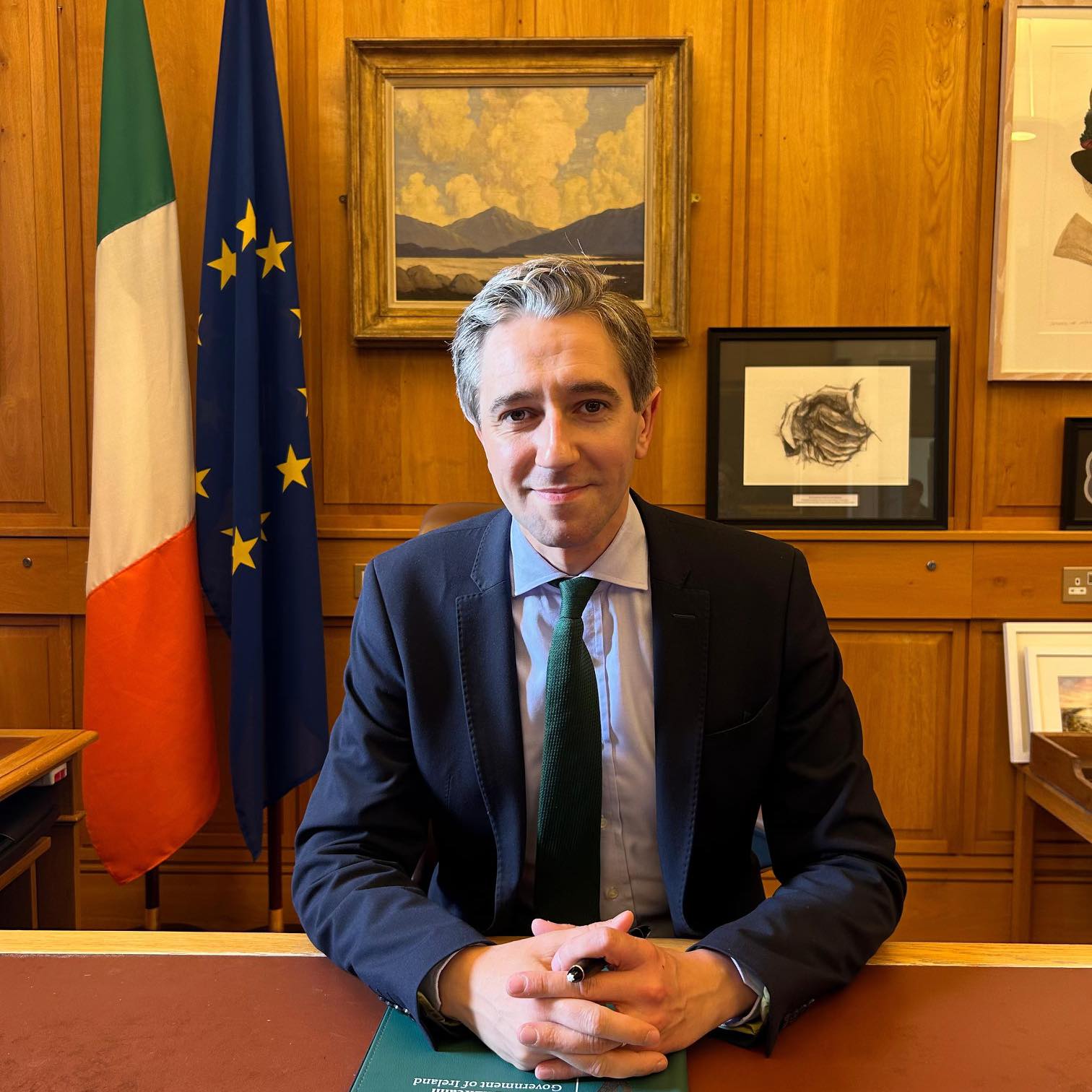 Simon Harris portrait