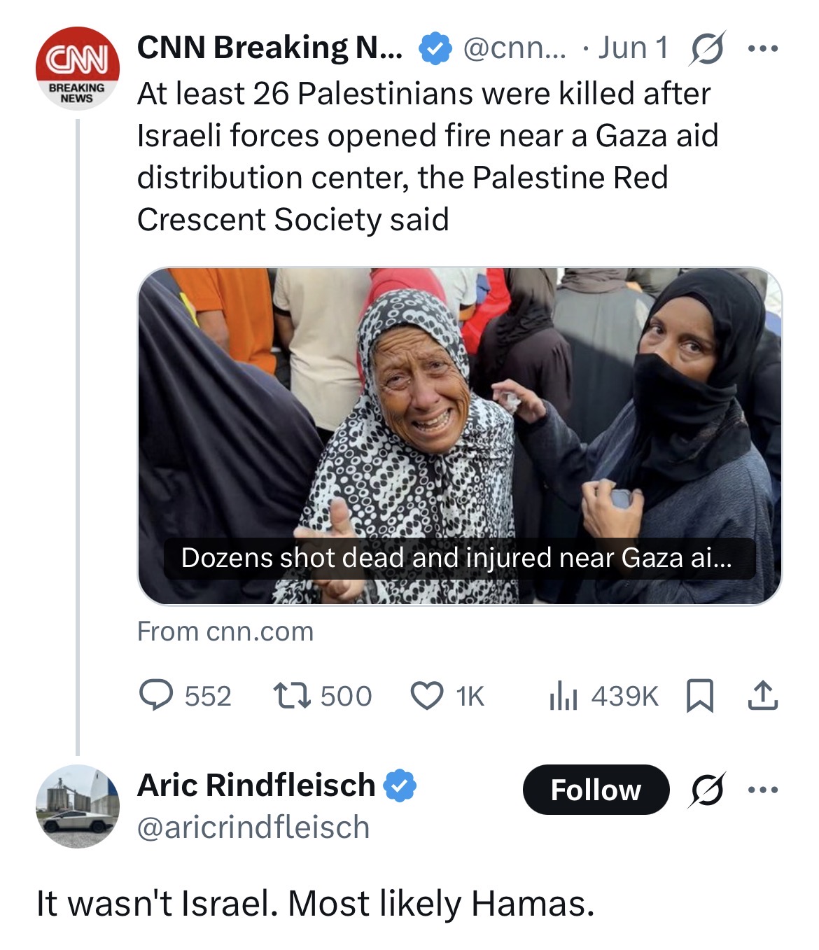 Aric Rindfleisch - Complicit in Apartheid | Reverse Canary Mission