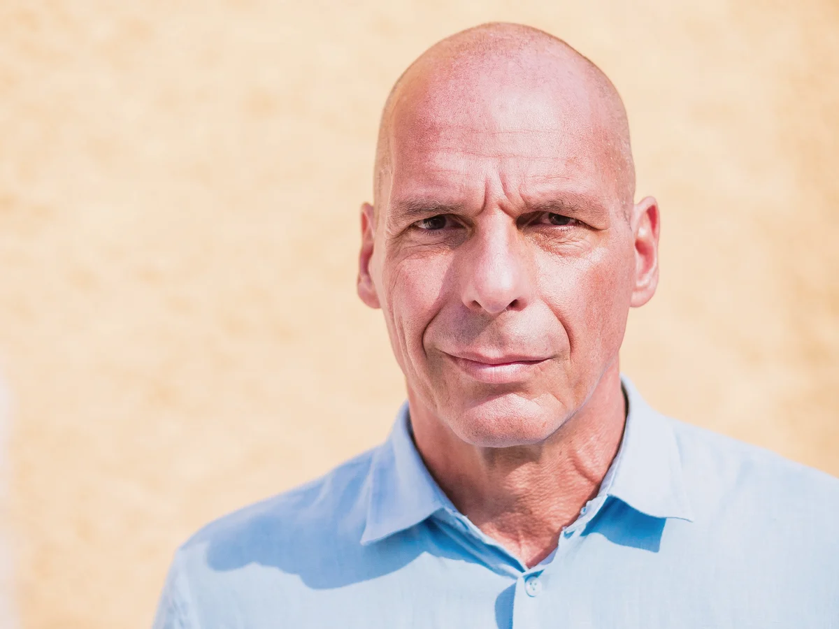 Yanis Varoufakis portrait