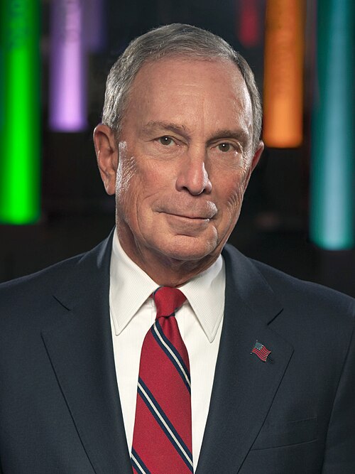 Michael Bloomberg portrait