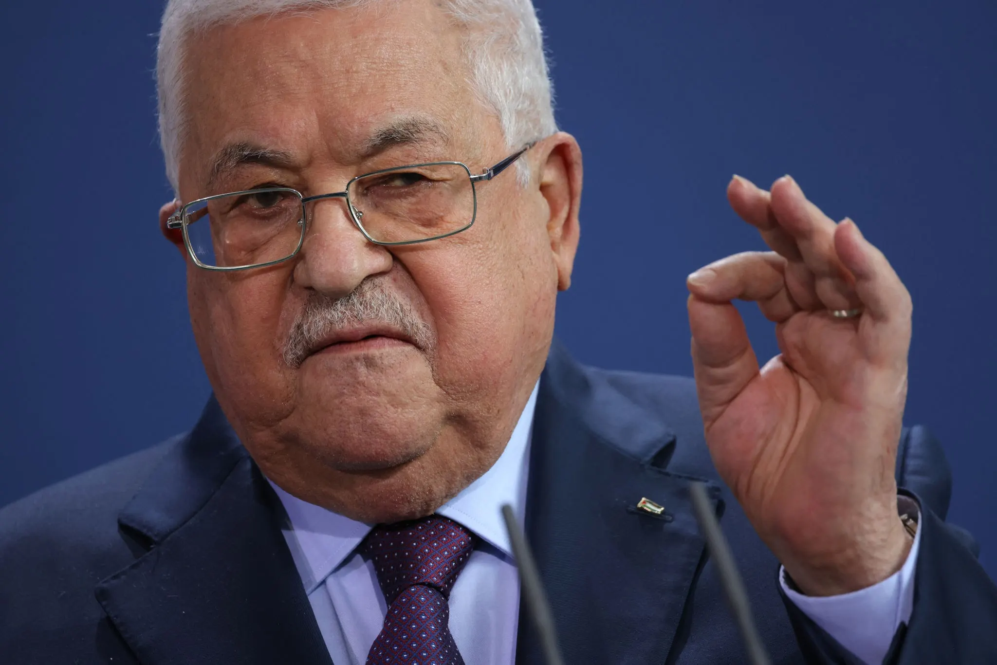 Mahmoud Abbas portrait