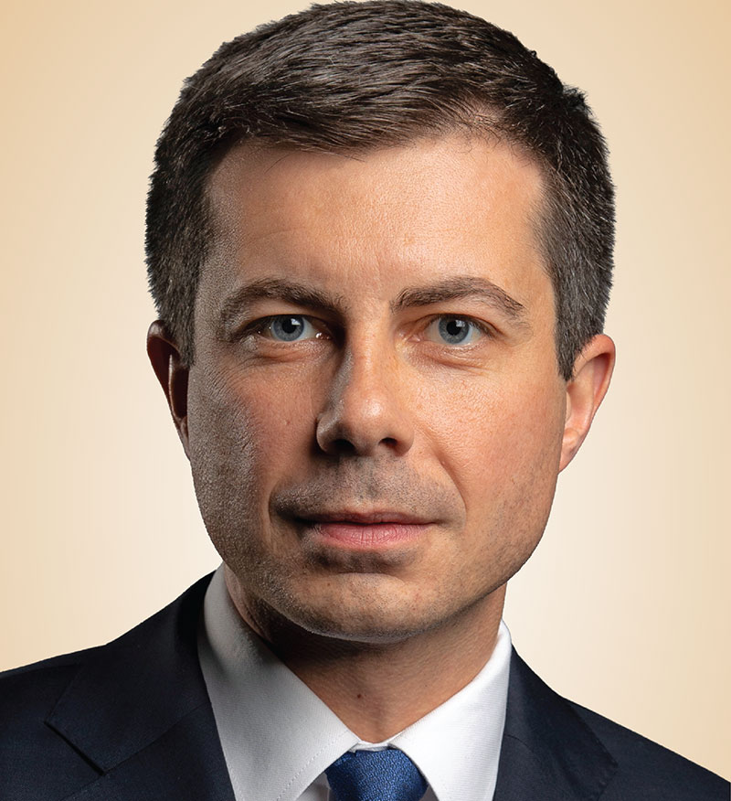 Pete Buttigieg portrait